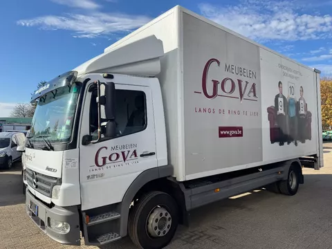 Mercedes-Benz Atego 1218 **BELGIAN TRUCK-REMOVAL LIFT TO 1ST FLOOR-TUV 02/2026**