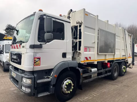 MAN TGM **26.290 6X2-REFUSE TRUCK-BOM-MULLWAGEN-EURO 5**