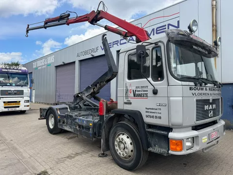 MAN 18 **18.232-BELGIAN TRUCK-HOOK+CRANE**
