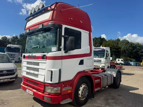 Scania R R124-420 **BELGIAN TRUCK-MANUAL GEARBOX**